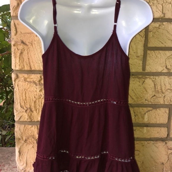 Socialite Plum Flow tank top Size XS - Picture 6 of 9